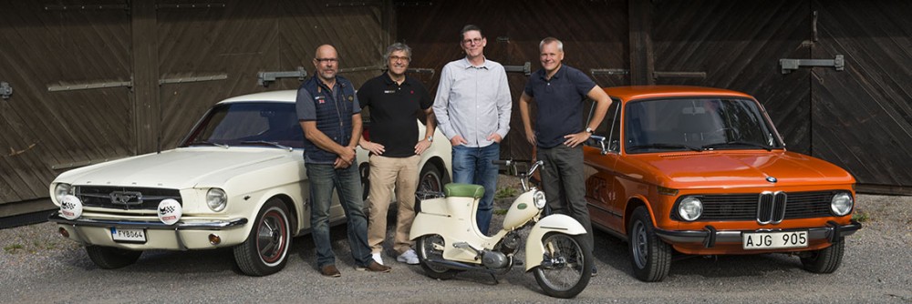 Redaktionerna för Klassiker och GranTurismo sammankallar till Samlarbil2016! Foto: Peter Gunnars