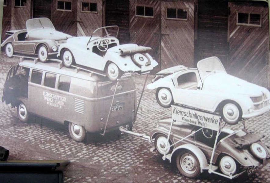 En liten biltransport
