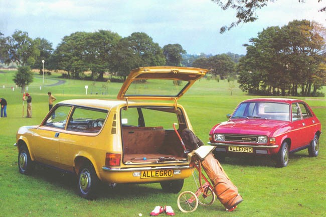 Reklamdags: bilar och golf