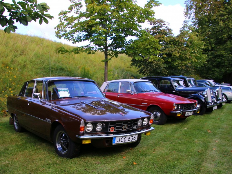 British car meet Karlsborg