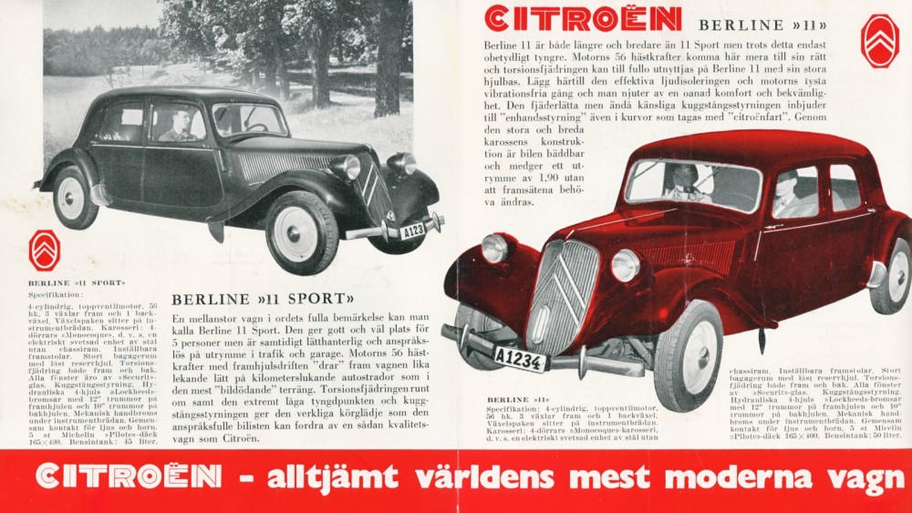 Klassiker om Citroën B11!