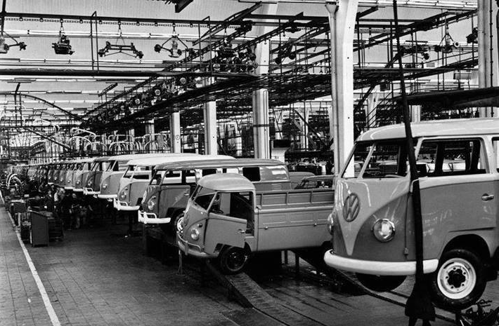 VW Transport på rad!