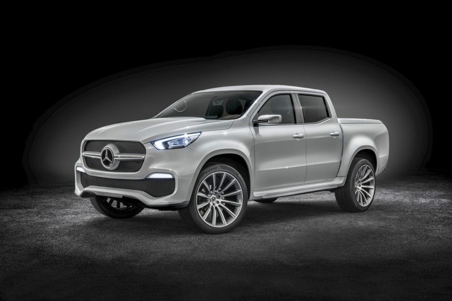 X-klass kan bli den första pickupen som Mercedes tillverkar själv.