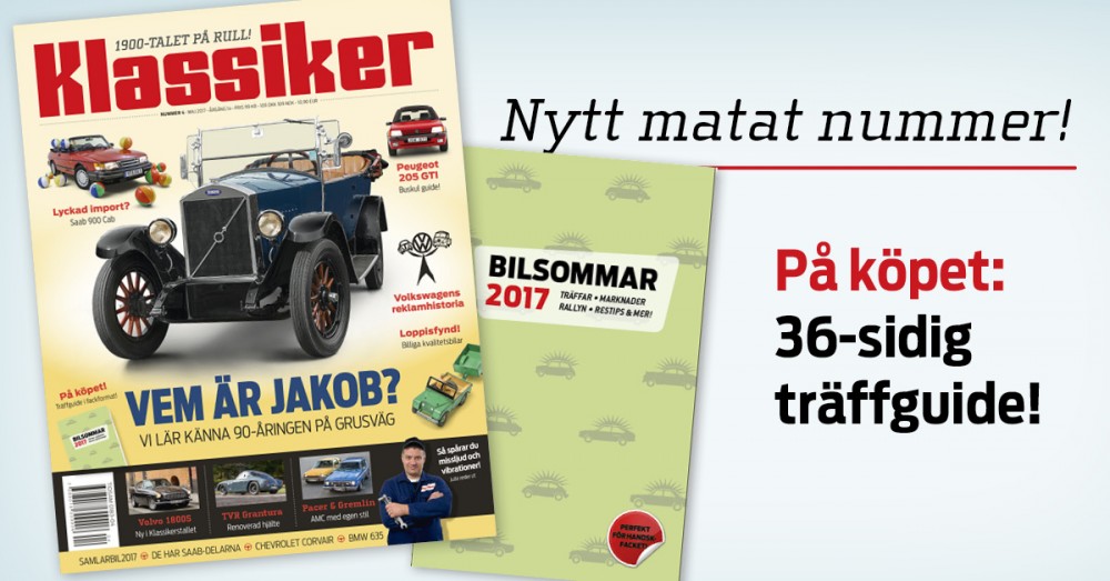 Nu inleds Bilsommar 2017!