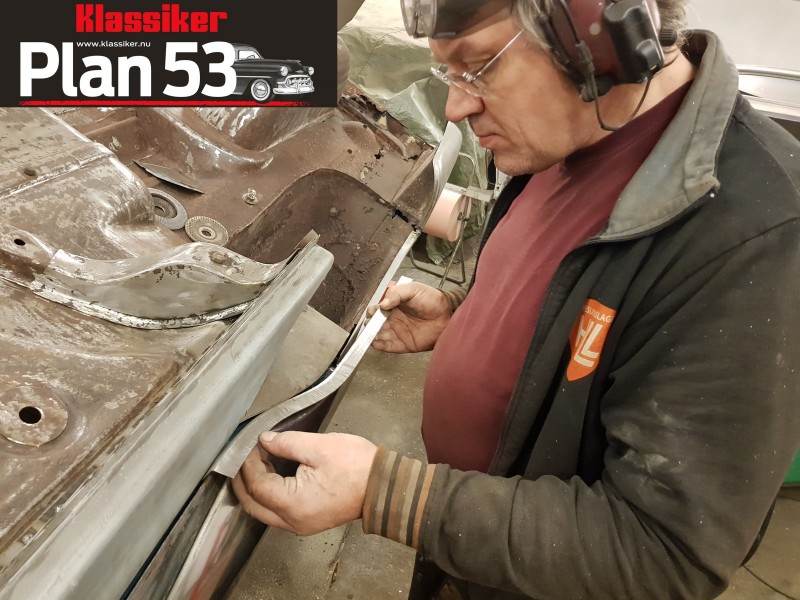 Plan 53 - Lacka innertak, torped och golv. Svetsa och kapa!