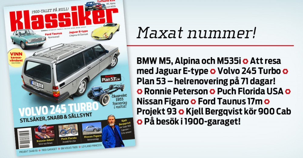 Turbotryck i nya Klassiker!