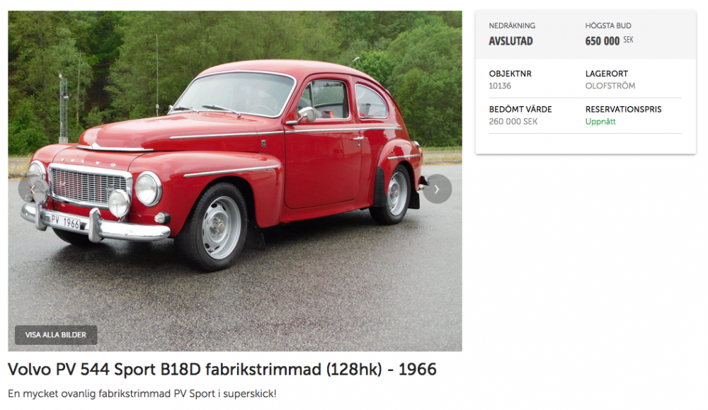 Volvos värde rusar!