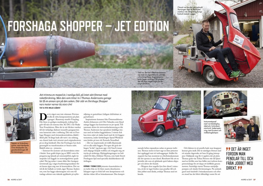 Nytt nummer av Moped