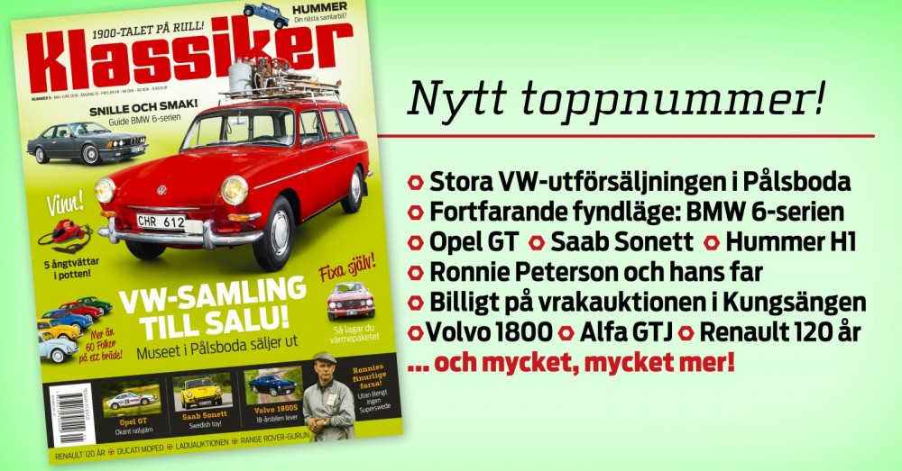 Sveriges största VW-samling säljs ut!