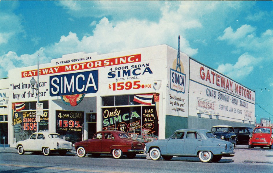 Simca i solen