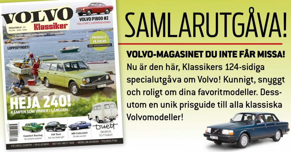 Köp VolvoKlassiker 2018 portofritt!
