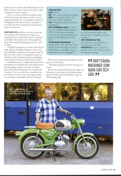 Nytt nummer av Moped … med kalender!