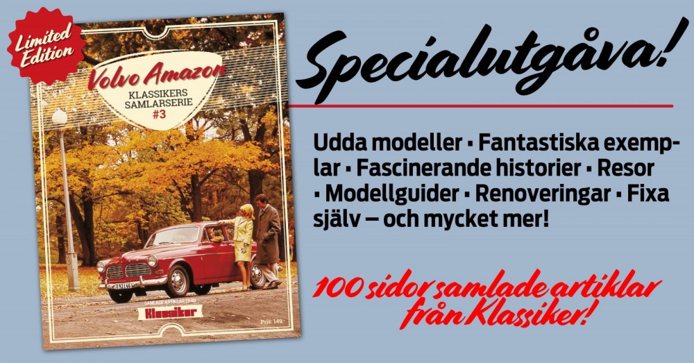 Specialutgåva Volvo Amazon – nu åter i lager!