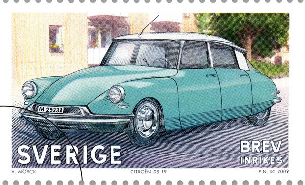 Quiz: Bilar på frimärken