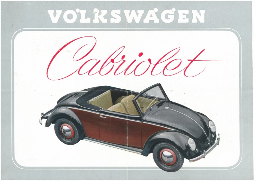Volkswagen Hebmüller – broschyren