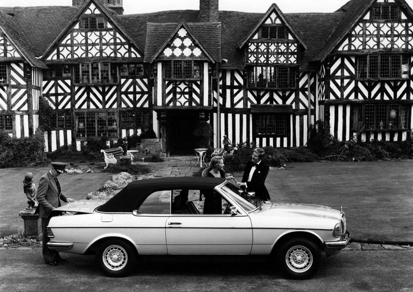 Mercedes W123 – som cabriolet!