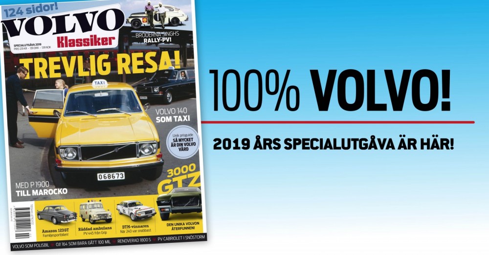 VolvoKlassiker 2019 – Trevlig resa!
