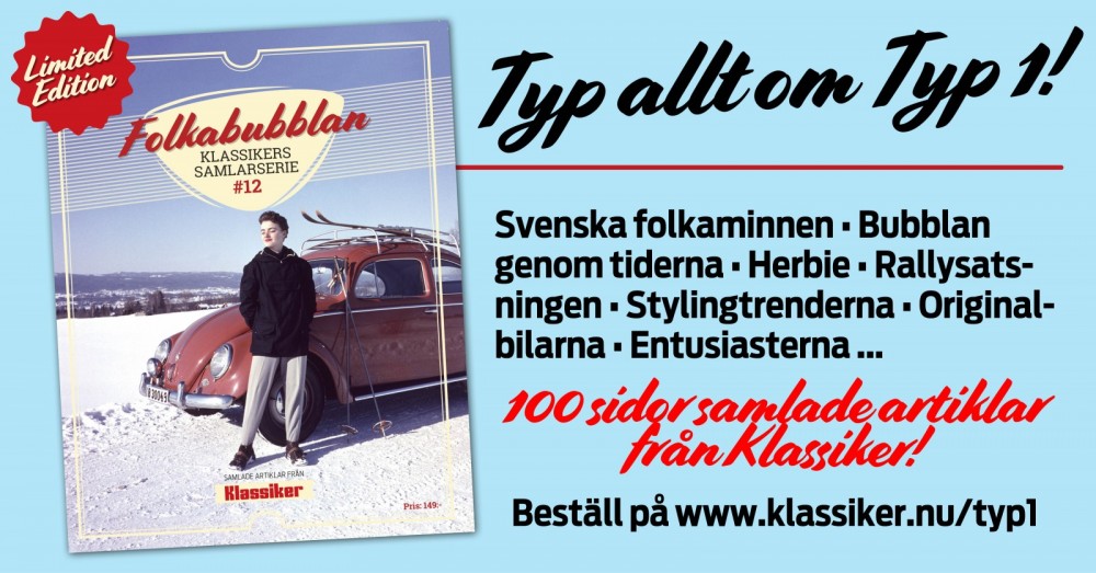 Volkswagen Typ 1 i Sverige – samlarutgåva!