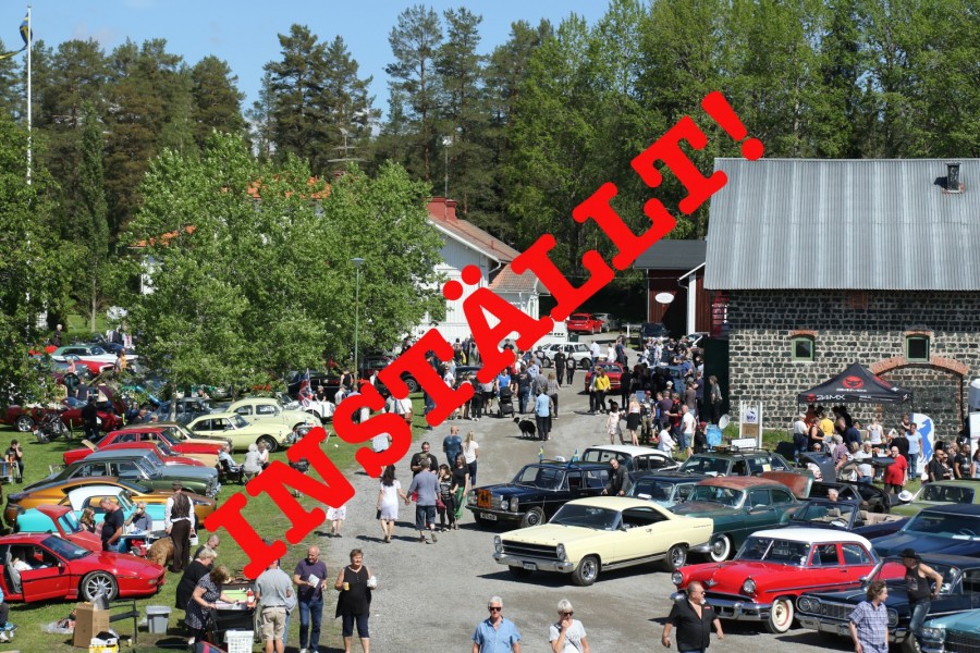 Motorträffen i Olofsfors ställs in