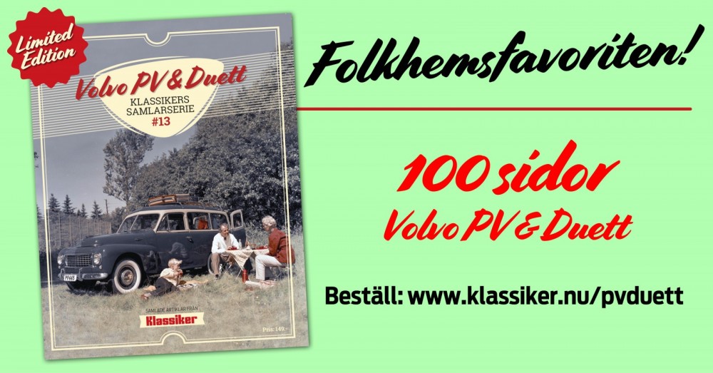 Volvo PV & Duett – vilken samlarutgåva!
