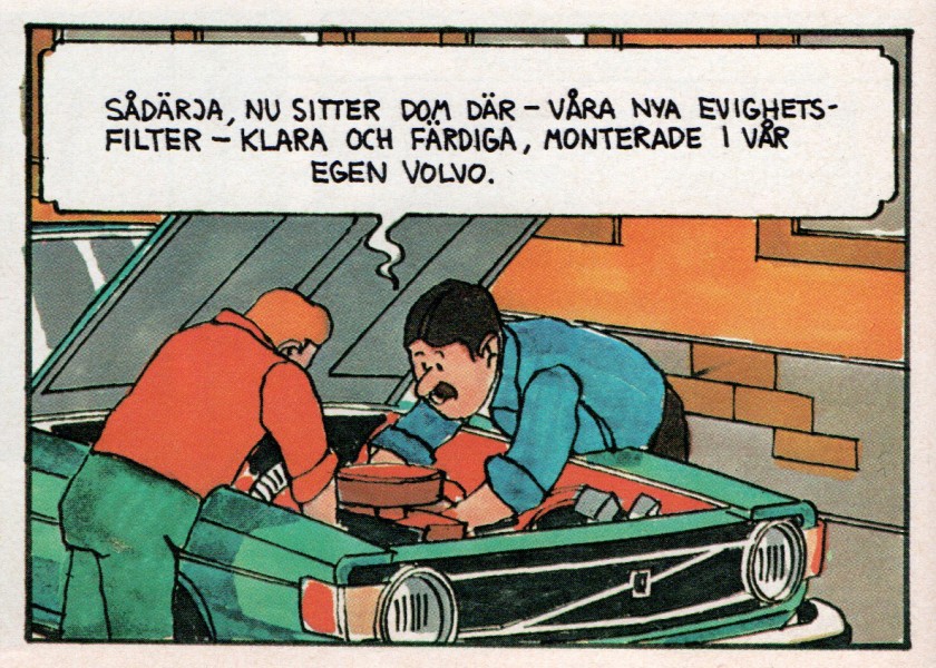 Volvo som seriefigur!