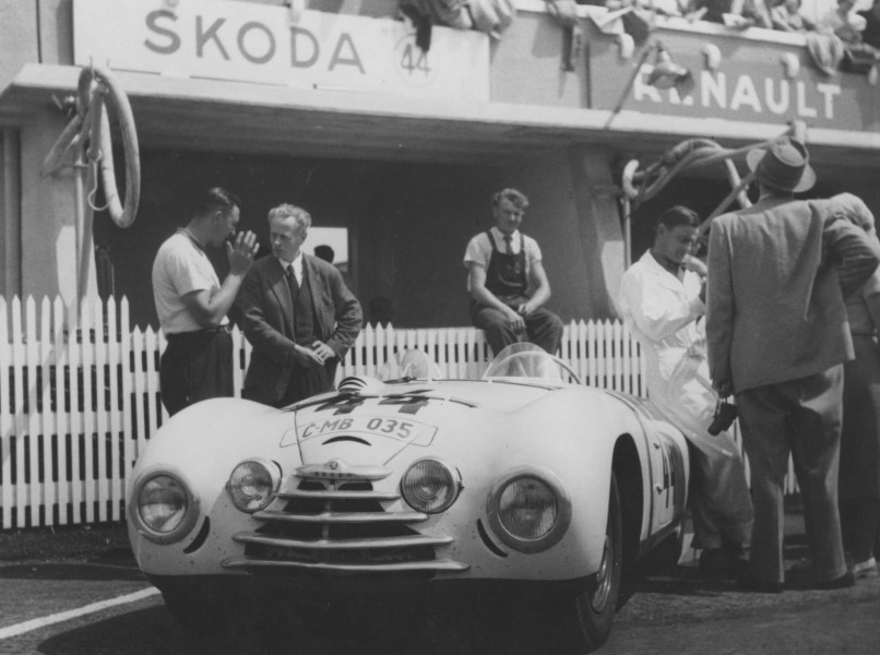 Skoda på Le Mans 1950