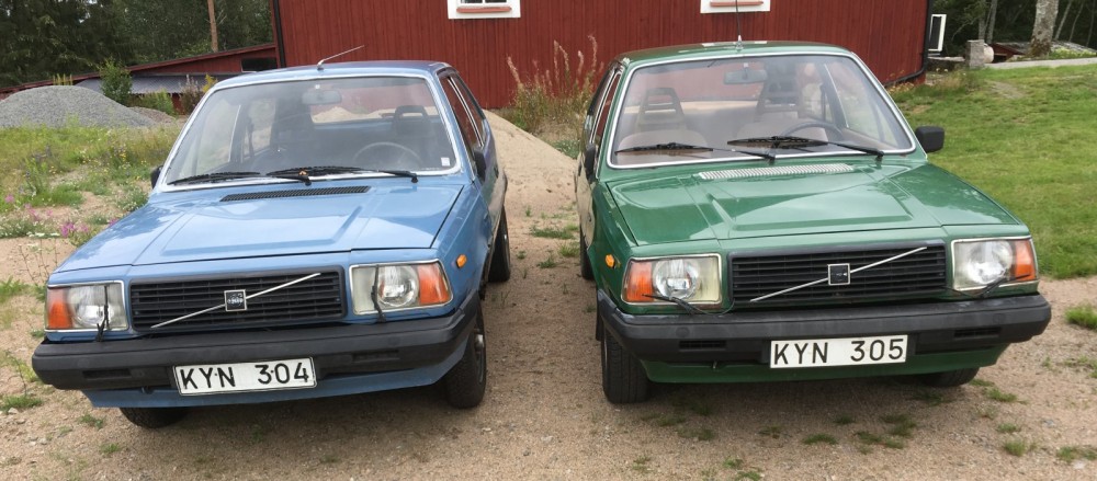 Volvo 343 i nummerordning