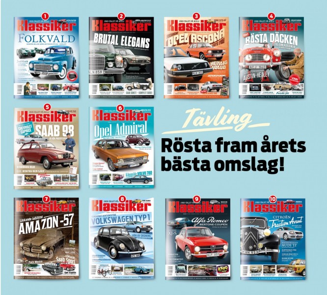 Rösta på årets bästa omslag – vinn ångtvätt!