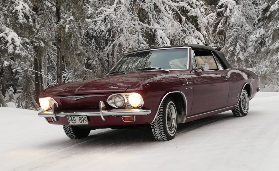 Svansmotor och turbo på snö!