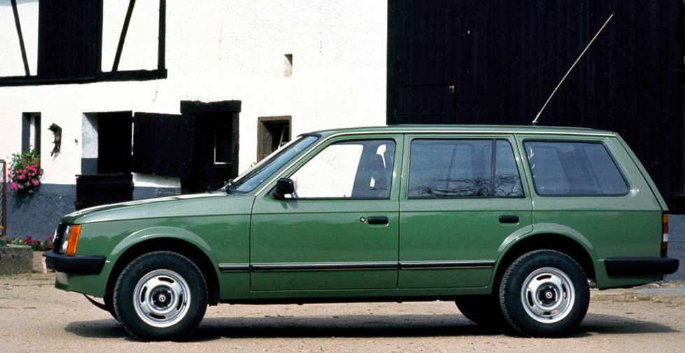 Opel i galoscher