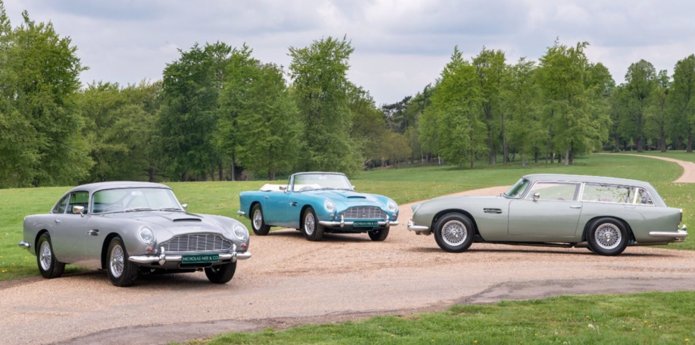 Aston Martin-trio till salu!