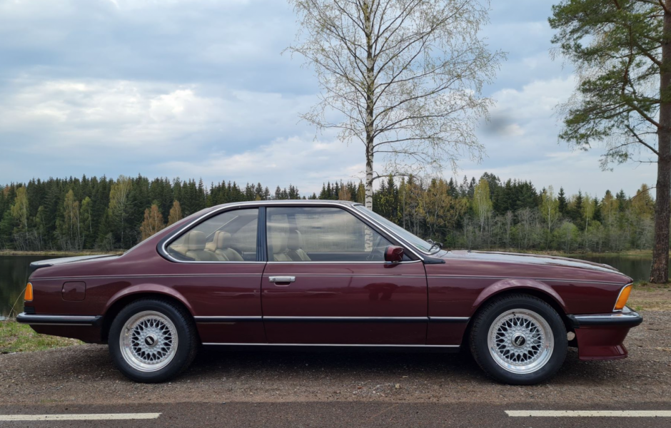 BMW M635 – 1987. Orenoverat originalskick och bara tre ägare sedan ny. 405 000 kronor!
