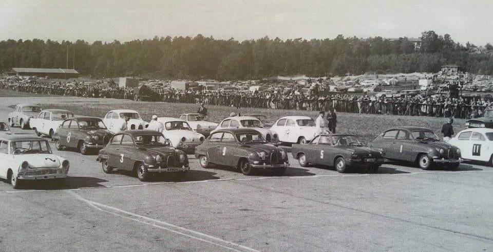 En startuppställning på Skarpnäck 1962
