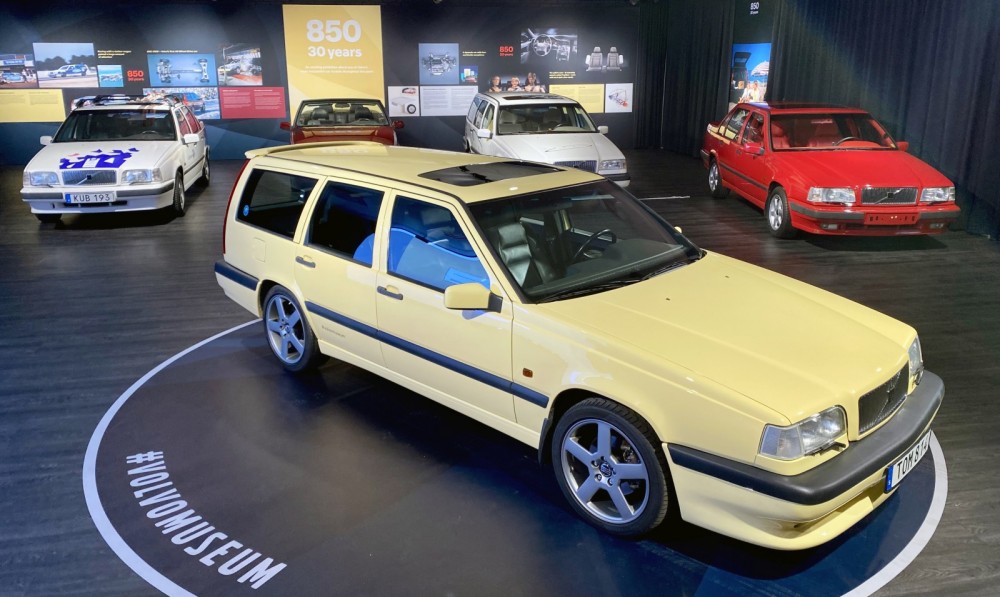 Volvo museum firar 850-modellen