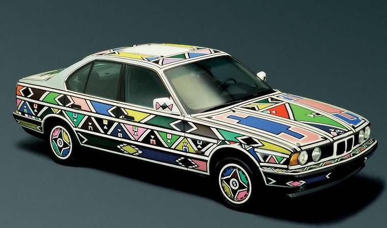 Konstverk från BMW