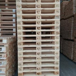High-Quality Wooden Pallets – EPAL / EURO | Heat Treated