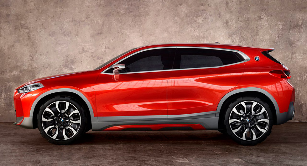 BMW X2 som koncept.