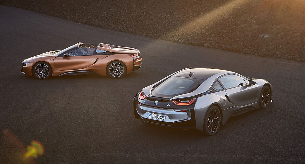 Här är BMW i8 Roadster