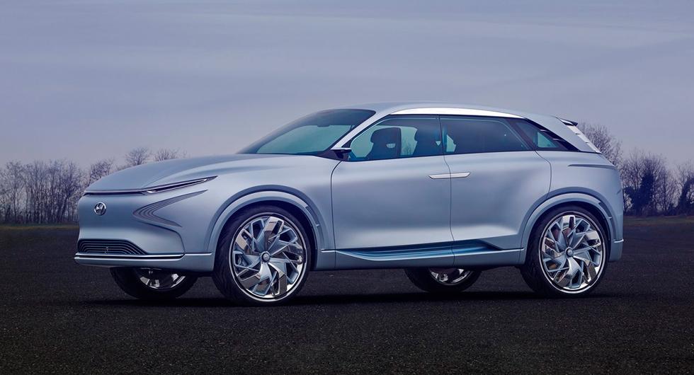 Hyundai FE Fuel Cell Concept presenterades våren 2017.