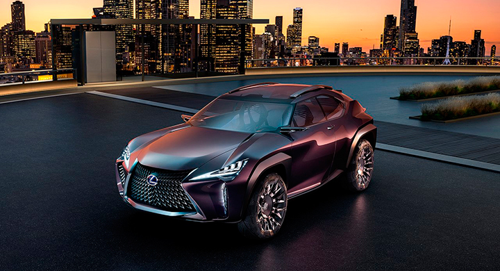 Utseendet på Lexus UX
