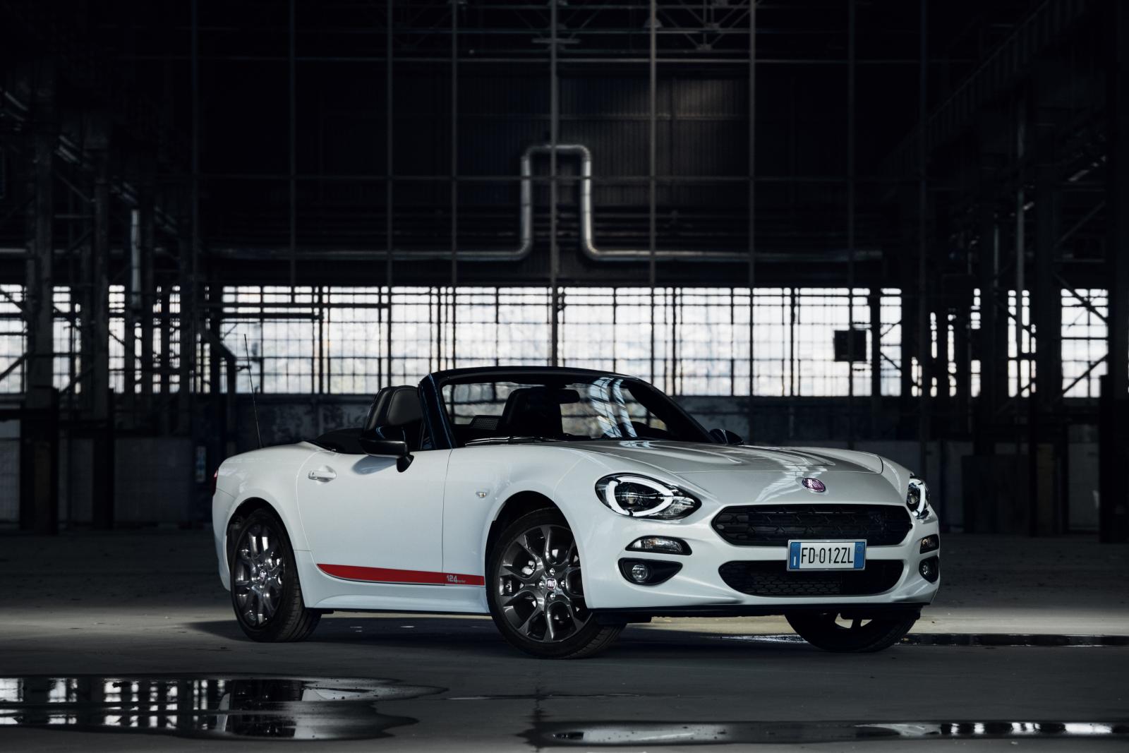 Fiat 124 Spider med extra S