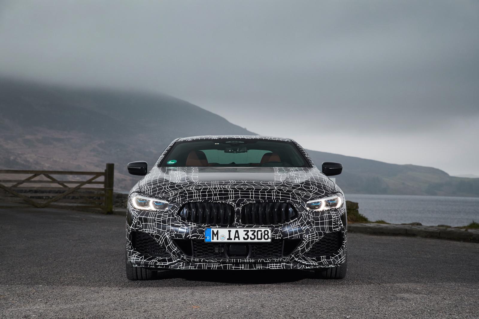 Första bilderna på 8-seriens coupé