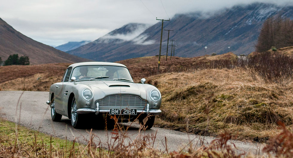 Aston Martin kopierar ikonisk Bondbil