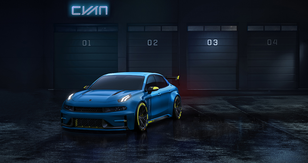 Lynk visar racingkoncept inför VM