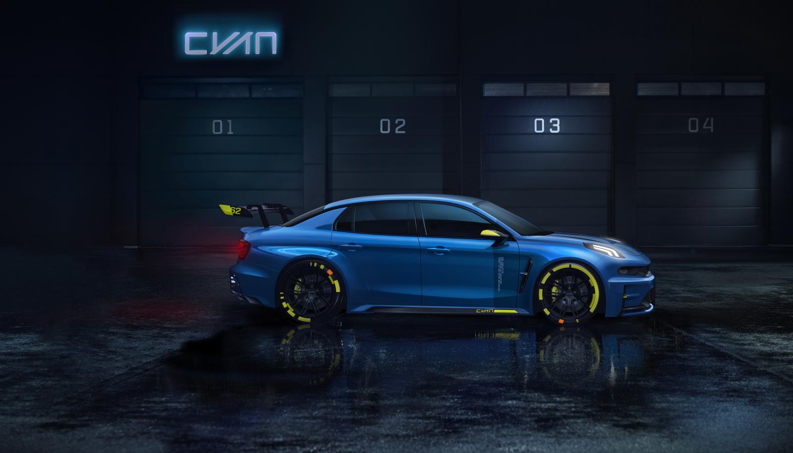 Lynk visar racingkoncept inför VM