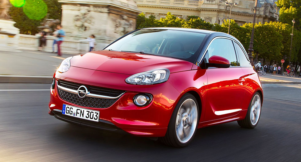 …likaså Opel Adam…