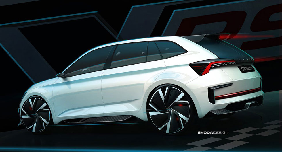 Konceptet Skoda Vision RS.