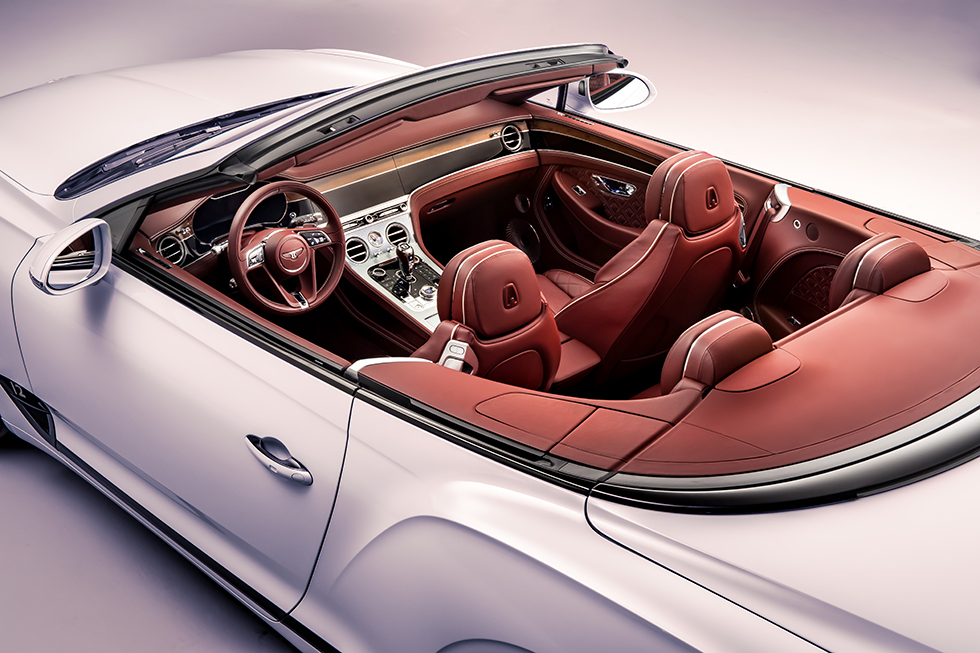 Continental GT Convertible får tweed-tak