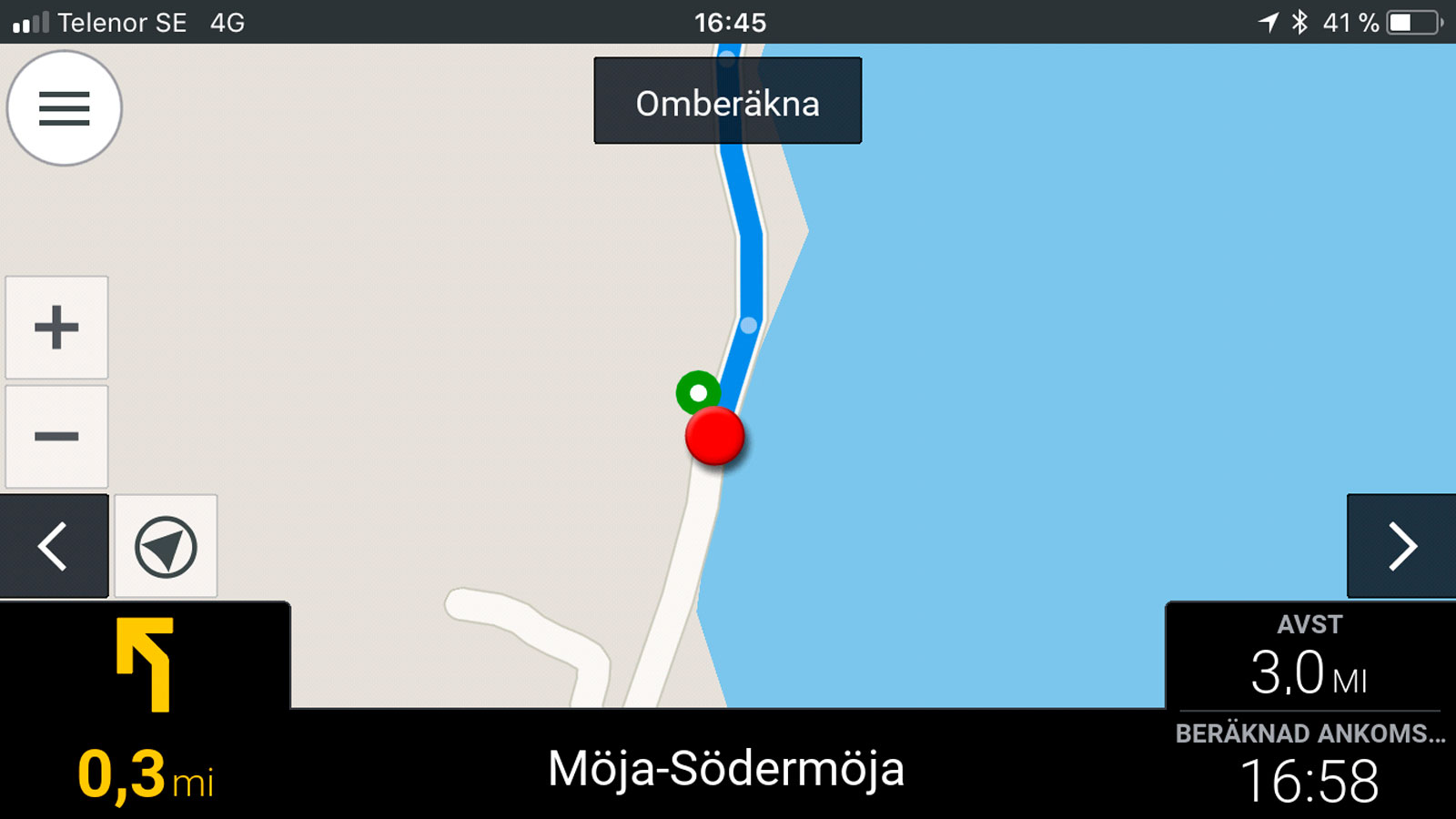 (Bild 1). Copilot dagtid.