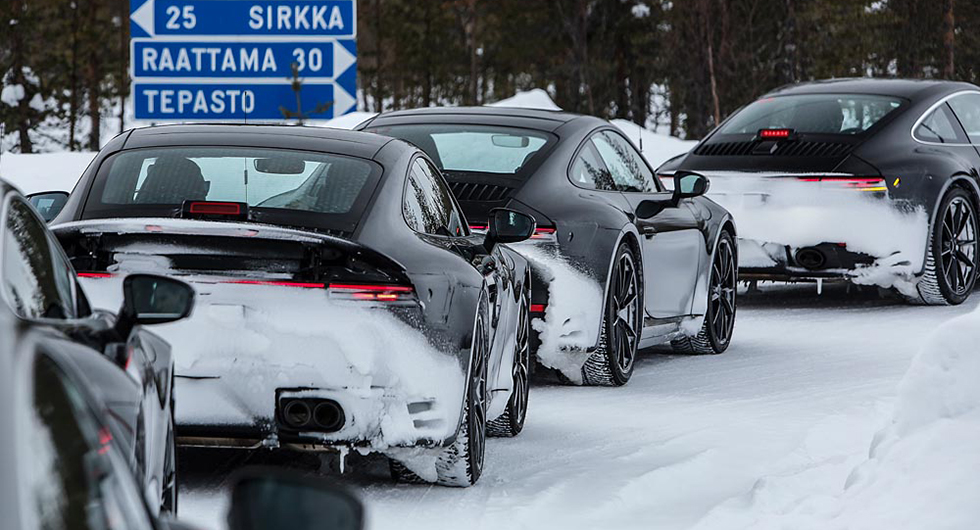 Snart dags för nya Porsche 911